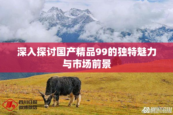 深入探讨国产精品99的独特魅力与市场前景