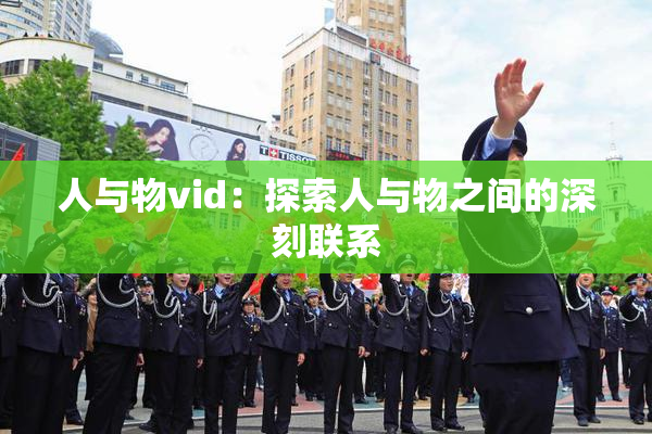 人与物vid：探索人与物之间的深刻联系