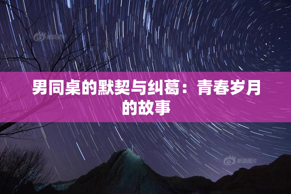 男同桌的默契与纠葛：青春岁月的故事