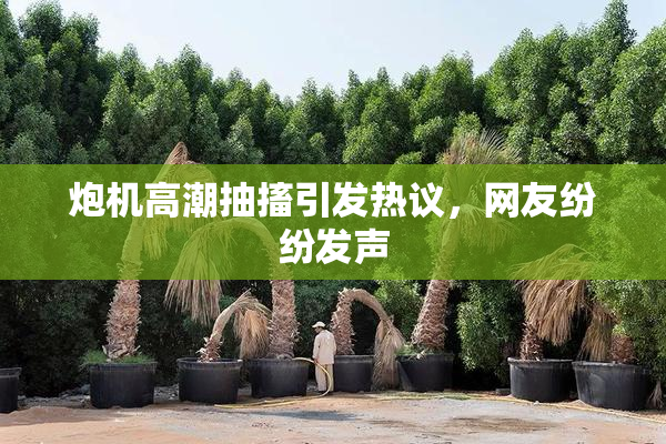 炮机高潮抽搐引发热议，网友纷纷发声