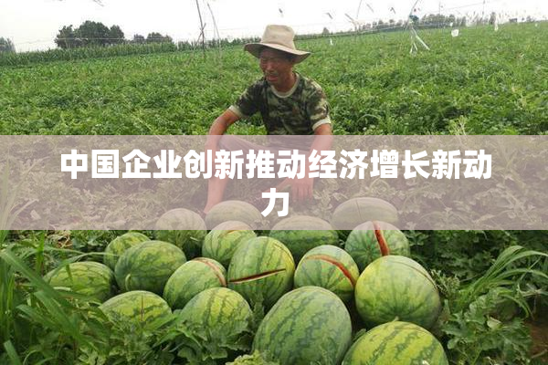 中国企业创新推动经济增长新动力