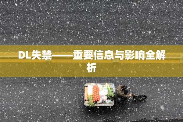 DL失禁——重要信息与影响全解析