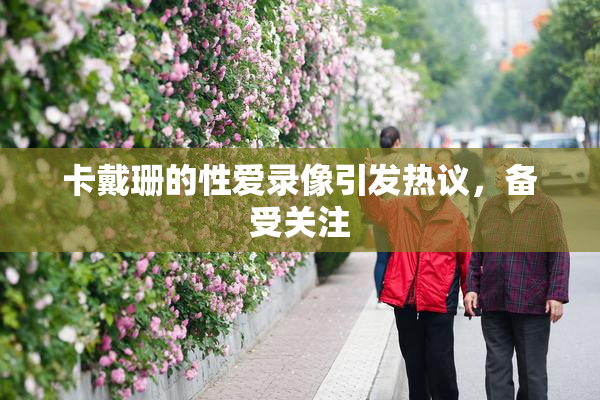 卡戴珊的性爱录像引发热议，备受关注