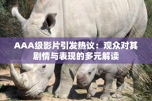 AAA级影片引发热议：观众对其剧情与表现的多元解读