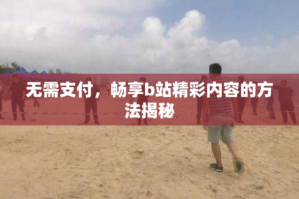 无需支付，畅享b站精彩内容的方法揭秘