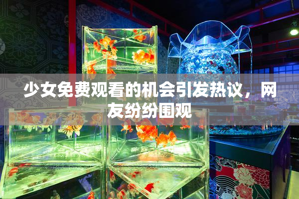 少女免费观看的机会引发热议，网友纷纷围观
