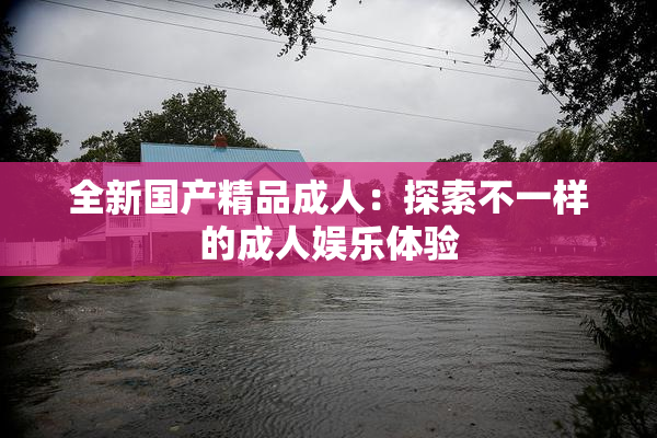 全新国产精品成人：探索不一样的成人娱乐体验