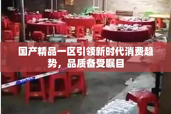 国产精品一区引领新时代消费趋势，品质备受瞩目