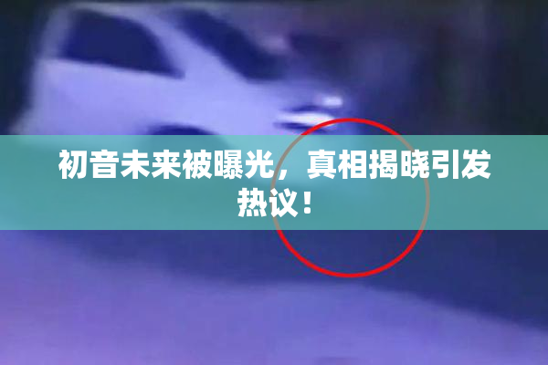 初音未来被曝光，真相揭晓引发热议！