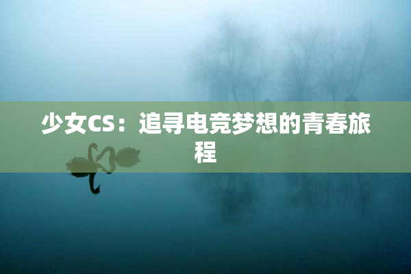 少女CS：追寻电竞梦想的青春旅程