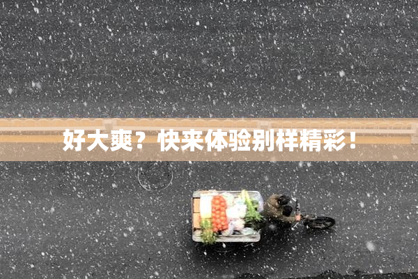 好大爽？快来体验别样精彩！