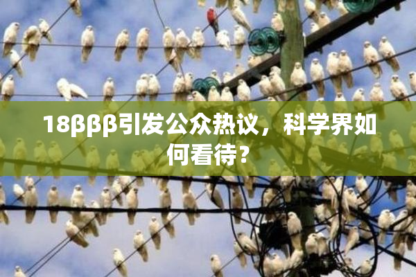 18βββ引发公众热议，科学界如何看待？
