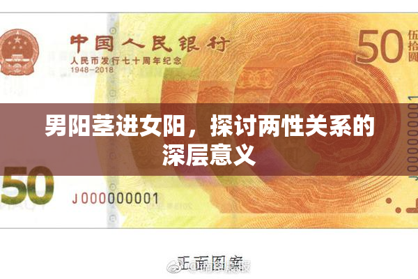 男阳茎进女阳，探讨两性关系的深层意义