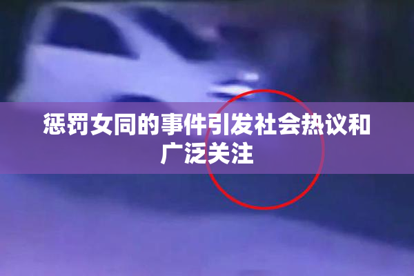 惩罚女同的事件引发社会热议和广泛关注