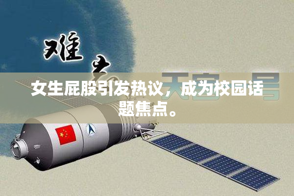 女生屁股引发热议，成为校园话题焦点。