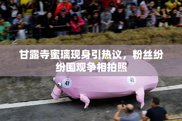 甘露寺蜜璃现身引热议，粉丝纷纷围观争相拍照