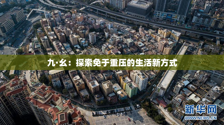 九·幺：探索免于重压的生活新方式