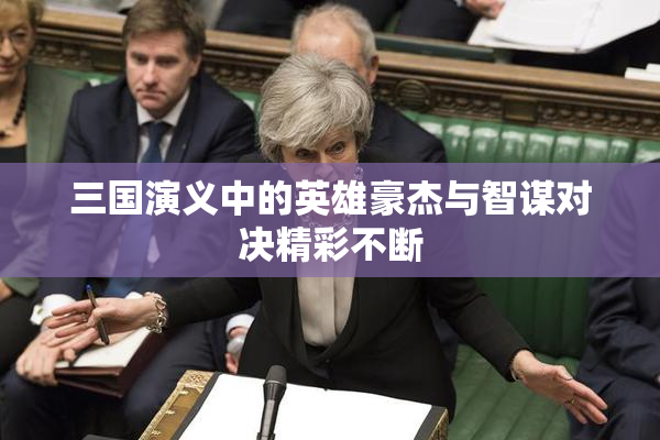 三国演义中的英雄豪杰与智谋对决精彩不断
