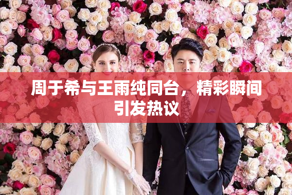 周于希与王雨纯同台，精彩瞬间引发热议