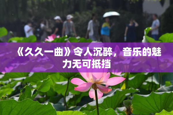 《久久一曲》令人沉醉，音乐的魅力无可抵挡