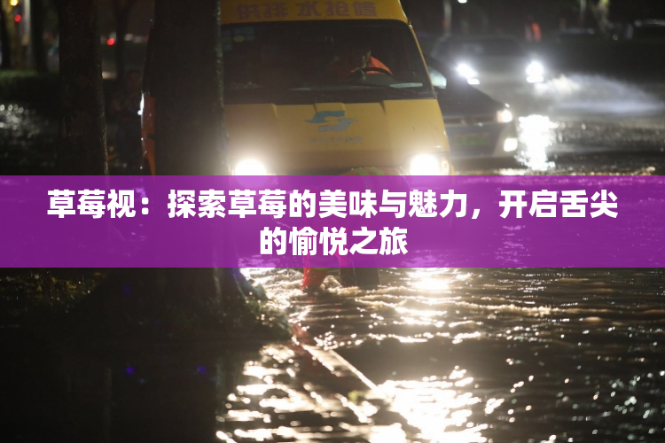 草莓视：探索草莓的美味与魅力，开启舌尖的愉悦之旅