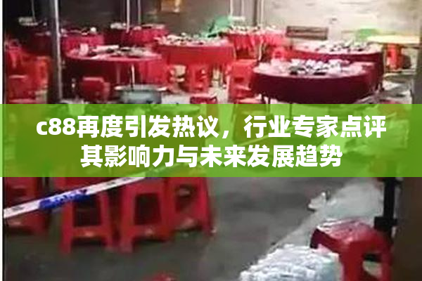 c88再度引发热议，行业专家点评其影响力与未来发展趋势
