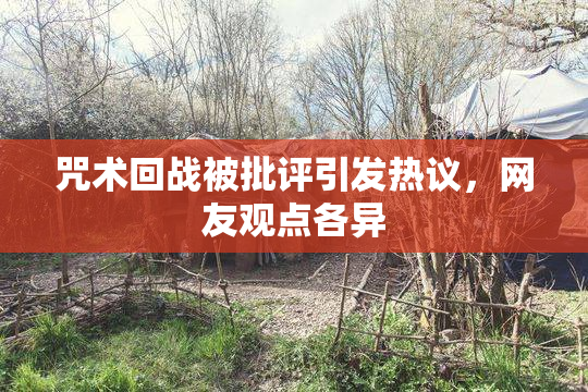 咒术回战被批评引发热议，网友观点各异