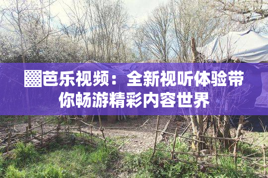 ▓芭乐视频：全新视听体验带你畅游精彩内容世界