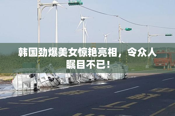 韩国劲爆美女惊艳亮相，令众人瞩目不已！