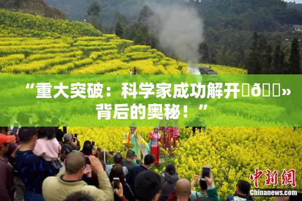“重大突破：科学家成功解开‌🐻背后的奥秘！”