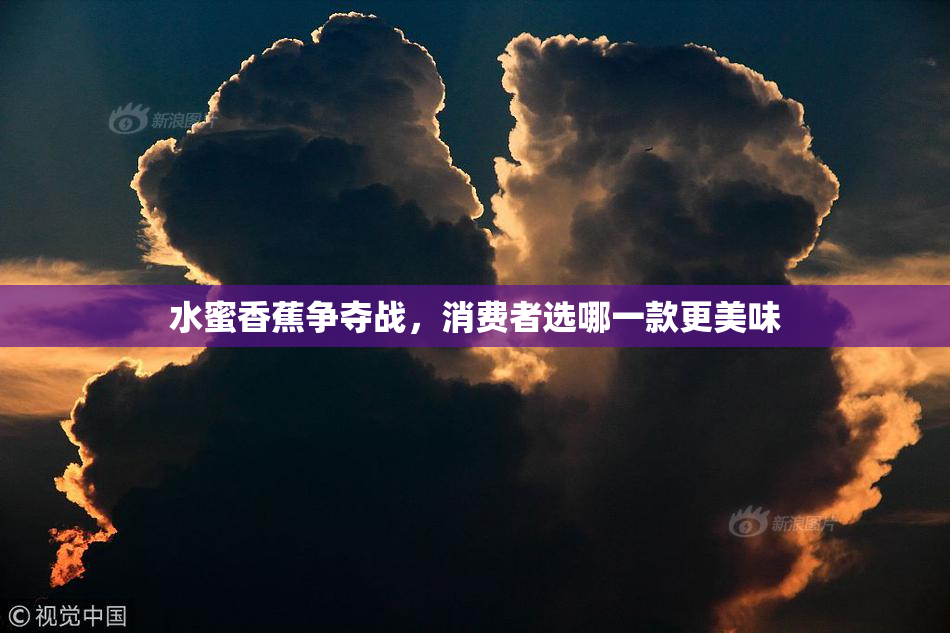水蜜香蕉争夺战，消费者选哪一款更美味