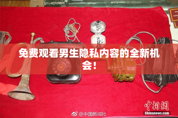 免费观看男生隐私内容的全新机会！