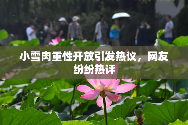 小雪肉重性开放引发热议，网友纷纷热评