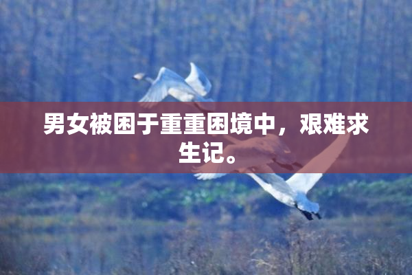 男女被困于重重困境中，艰难求生记。