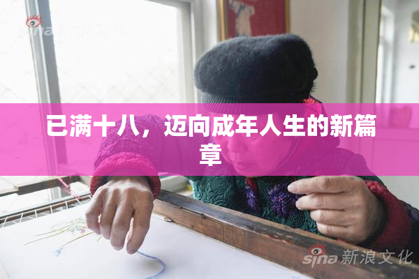 已满十八，迈向成年人生的新篇章
