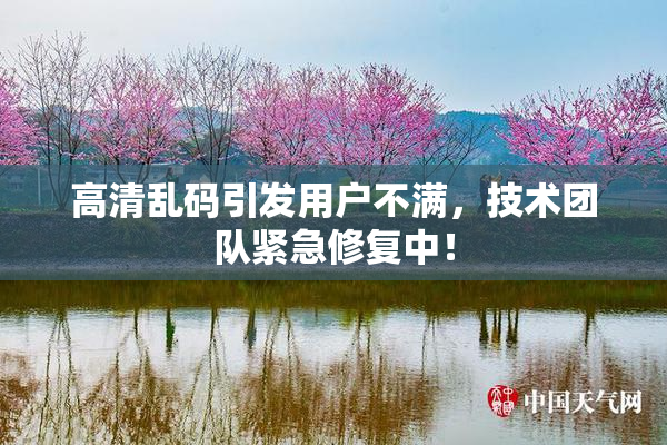 高清乱码引发用户不满，技术团队紧急修复中！