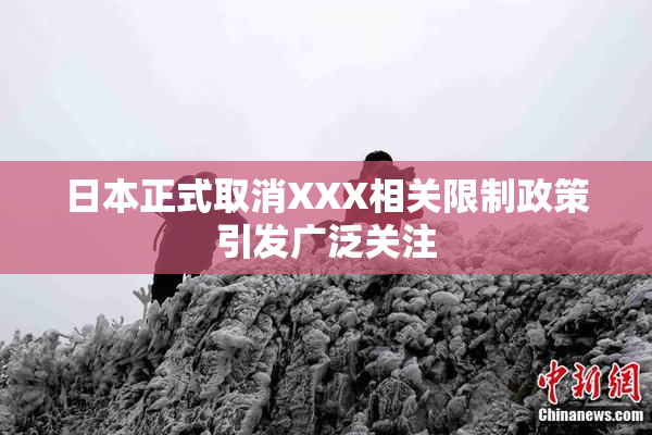 日本正式取消XXX相关限制政策引发广泛关注