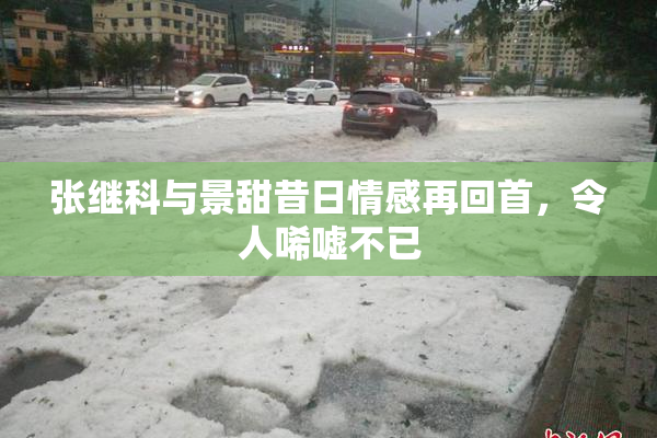 张继科与景甜昔日情感再回首，令人唏嘘不已