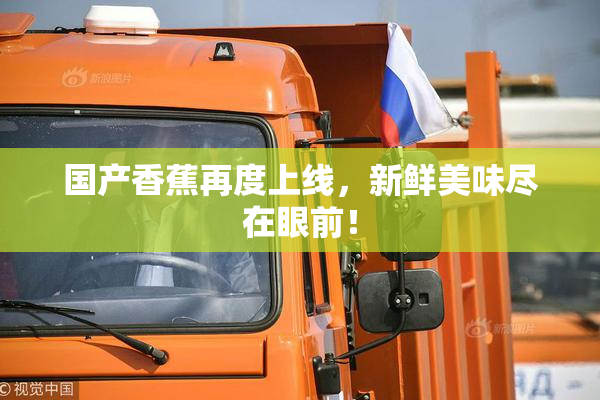 国产香蕉再度上线，新鲜美味尽在眼前！