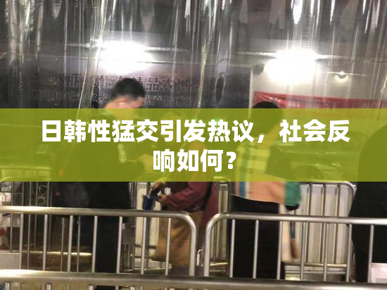 日韩性猛交引发热议，社会反响如何？