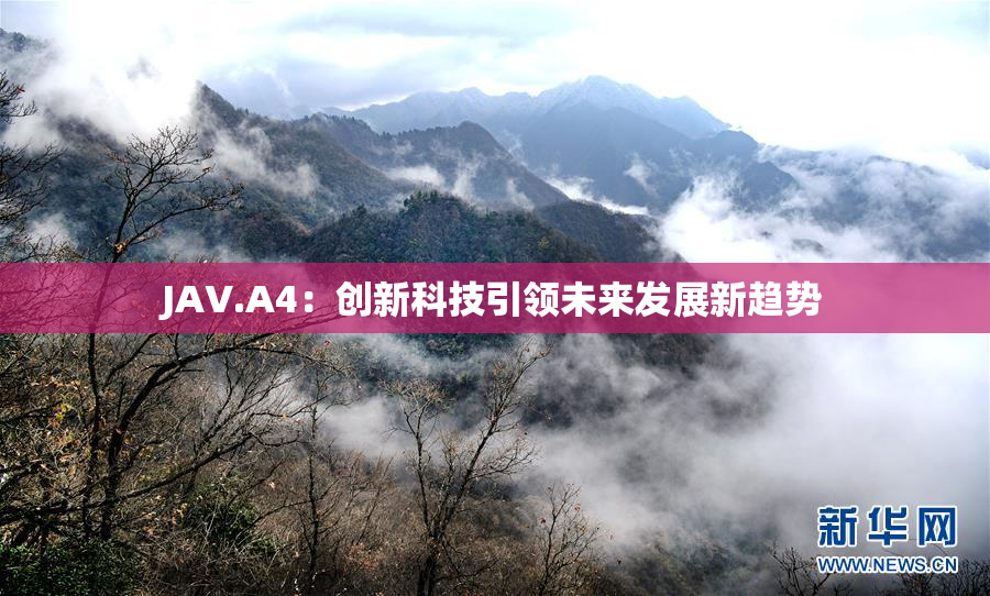 JAV.A4：创新科技引领未来发展新趋势