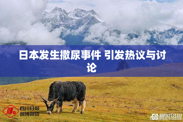 日本发生撒尿事件 引发热议与讨论