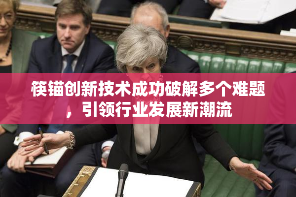 筷锚创新技术成功破解多个难题，引领行业发展新潮流
