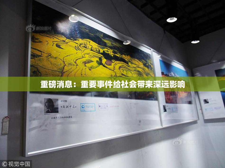 重磅消息：重要事件给社会带来深远影响
