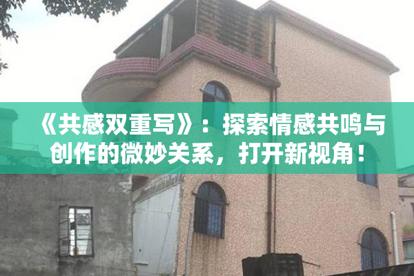 《共感双重写》：探索情感共鸣与创作的微妙关系，打开新视角！
