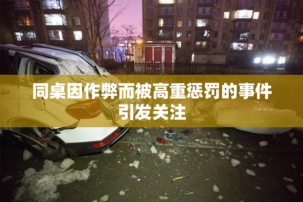 同桌因作弊而被高重惩罚的事件引发关注