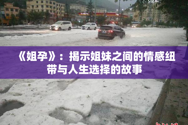 《姐孕》：揭示姐妹之间的情感纽带与人生选择的故事