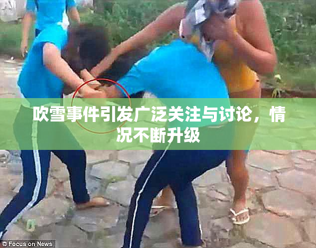 吹雪事件引发广泛关注与讨论，情况不断升级
