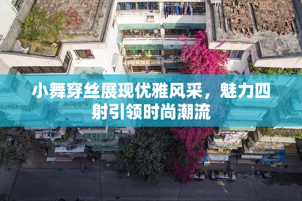 小舞穿丝展现优雅风采，魅力四射引领时尚潮流