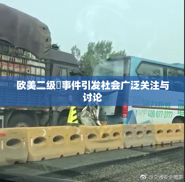 欧美二级婬事件引发社会广泛关注与讨论